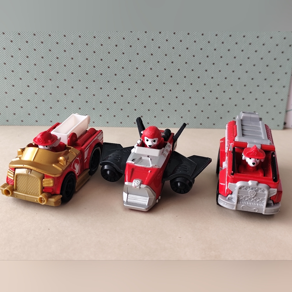 4/$50⭐️PAW Patrol True Metal Chase Collectible Die-Cast Vehicle Lot of 2
